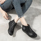 Rain Boots Short Boots Female Adult Fashion Water Shoes Wear-resistant Non-slip Waterproof Work Shoes Four Seasons Wearable Embossed Design