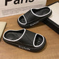 Slippery Slippers Women's Summer Indoor and Outdoor Wear At Home Non-slip Soft Thick Bottom Sandals and Slippers Light and Soft