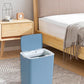 14 Liters Smart Trash Can Household Bathroom with Lid Large Living Room Kitchen Automatic Kick Induction Button Three Modes