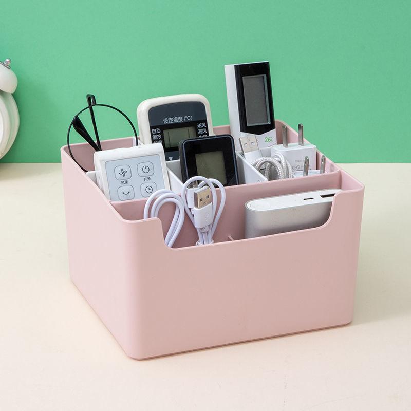 Office Table Put Data Cable Earphone Finishing Box Living Room Living Room Coffee Table TV Remote Control Storage Box Multi-function
