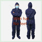 Disposable Protective Clothing Siamese Dust Clothing Factory Workshop Breeding Workwear Dust