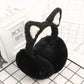 Women's Cute Cat Ears Foldable Earmuffs Korean Style Plush Ear Muffs Thickened Cold-proof Cartoon Earflap Winter Plush Ear Pad Cover Ear Protection