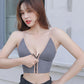 Underwear Women's Anti-sagging Sports Vest Style No Steel Ring Zipper Beautiful Back Underwear Bra Can Be Worn Outside The Sports Vest