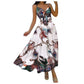 Women Button Casual Sleeveless Camis Vest V-Neck Ladies Long Dress