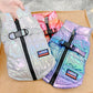 Pet Clothing Dog Clothes Rainbow Gradient Color Vest Puppy Teddy Winter Thick Cotton Clothes Cat Waterproof Sweater Jacket Zipper Coats for Large Dog