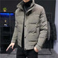 Down Jacket Men's 2021 Stand-up Collar Short Winter Trend Thick Warm Jacket
