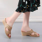 Summer Outdoor High-heeled Sandals and Slippers Plastic Non-slip Home Bathroom Slippers Thick-soled Ladies Beach Shoes Outer Wear