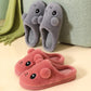 Autumn and Winter Pure Cotton Slippers Indoor Non-slip Soft-soled Shoes Warm Simple Plush Cotton Shoes