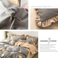 Bed Four-piece Sheets Were Sleeved In A Sleeve Set 1.8 Meters 2 Meters Bed Qingxianjie Style Home Bedding