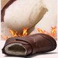 Cotton Shoes Women's Winter Plus Velvet Soft Sole To Keep Warm and Non-slip Leather Shoes Plus Velvet Padded Shoes
