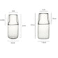 Glass Cup Cold Drink Cup Set Water Cup Water Carafe with Tumber Juice Milk Pot Durable High Borosilicate Glass Drinkware