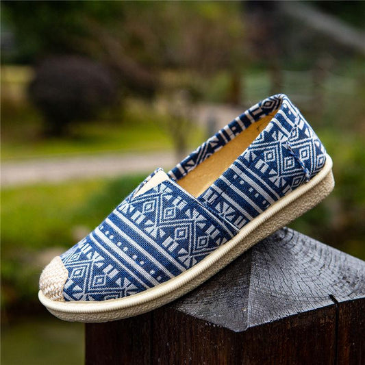 Canvas shoes female student casual flat bottom shoes Princess fisherman shoes shoes women