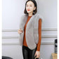 Slim Slimming Fox Fur Thermal Faux Fur Vest Women Short Fur Vest Jacket Autumn and Winter Soft and Comfortable