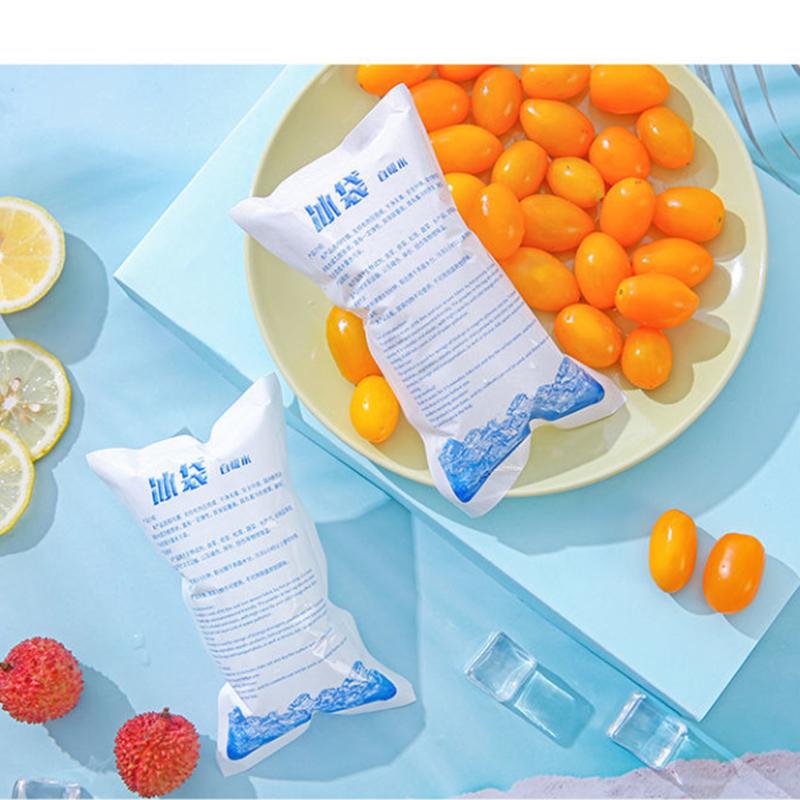 Portable 10Pcs Food Storage Gel Ice Bag Cans Packs Picnic Customized Reusable