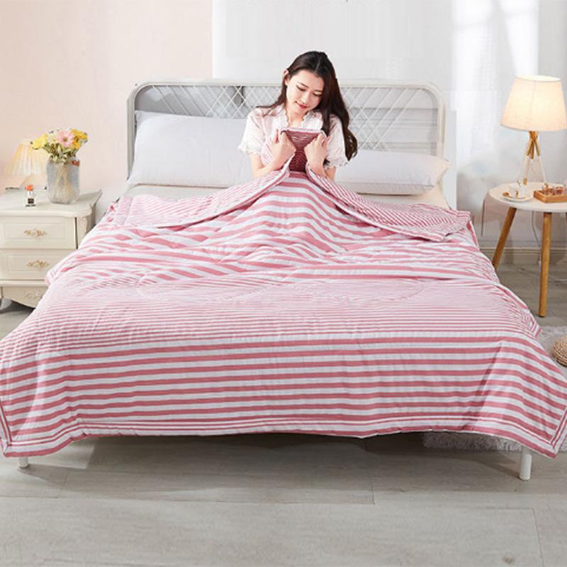 Washed Cotton Summer Quilt Multi-size Air Conditioner Quilt Summer Cool Quilt Single Double Student Summer Thin Summer Quilt