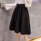 Autumn and Winter Retro National Style Short Skirt High Waist Skirt Christmas Wind Wild Bag Hip A Word Skirt