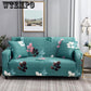 1/2/3/4 Seater Soft Elastic Slip-resistant Sofa Cover Easy Stretch T shape Slipcover