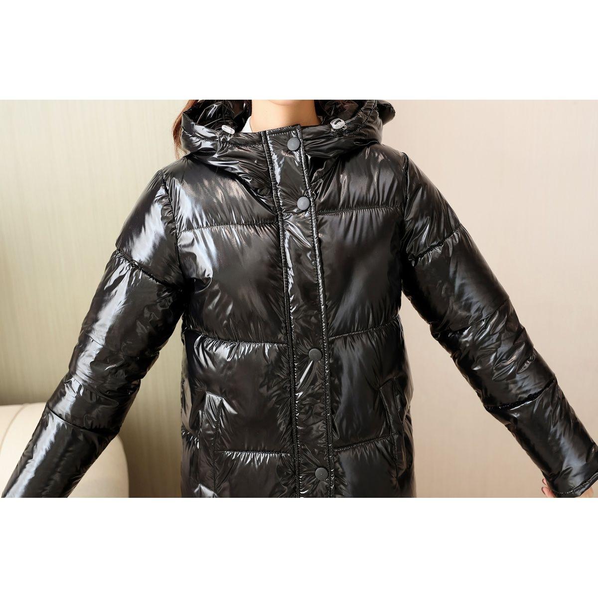 Winter Long Padded Coat Women's Over-knee Down Down Padded Jacket Thick Big Padded Jacket Cute Jacket