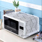 Microwave Oven Cover Towel Refrigerator Washing Machine Universal Cotton and Linen Dust Protection Cover