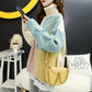 Autumn/winter Turtleneck Sweater Women Loose Thick Warm Color Block Sweater Coat Outer Wear Knit Jumper Pullover