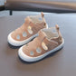 Children's Summer Shoes Anti-slip Soft Sole Princess Flat Shoes Solid Color Hollow Out Casual Cool Shoes