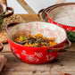 Binaural Soup Bowl Bowl Ceramic Tableware Bowl Creative Noodle Bowl Soup Bowl Japanese Ramen Instant Noodle Bowl