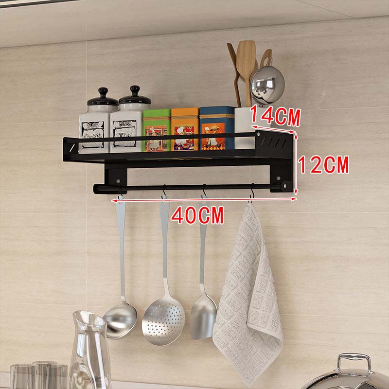 Kitchen Season Storage Wall Hanging Spacing Bottle Placement Kitchen Supplies Storage Rack