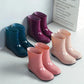 Rain Boots Rain Boots Ladies Adult Fashion Korean Version In The Tube Non-slip Waterproof Shoes Short Tube Boots Rubber Shoe Covers Women