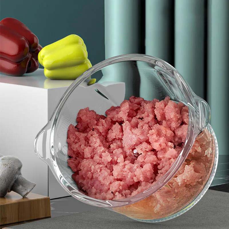 Meat Grinder Household Electric Multifunctional Pepper Minced Vegetable Meat Small Mincer Mixing Cooking Machine
