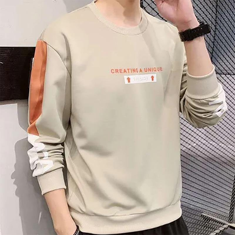 Sweater Men's Autumn Long-sleeved Sweatshirts Korean Youth Student Bottoming Casual Sweater