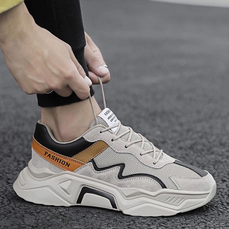 Trend Men Sneakers Casual Men Dad Shoes Men Light Breathable Sneakers Men Flat Sneaker