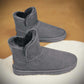 Cotton Shoes Men's Winter High-top Plus Velvet Thick Snow Boots Warm Casual Shoes Non-slip Cotton Boots