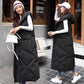 Women Winter Warm Hooded Long Down Cotton Vest Jacket Solid Color Thicken Overknee Waistcoat
