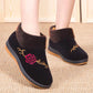 Women's Winter Plus Velvet Padded Cotton Shoes Non-slip  Short-tube Mother's Cotton Boots