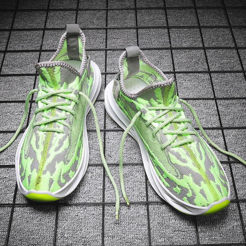 Spring Summer Men's Sports Shoes Breathable Thin Mesh Sneakers All-match Casual Running Shoes