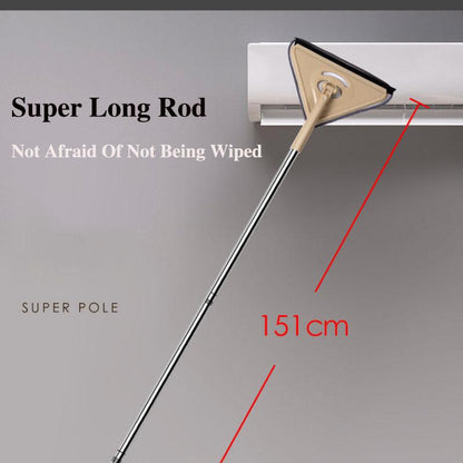 Mini Mop Small Household Portable Wall Cleaning Tool for Kitchen Bathroom Ceiling Window Glass