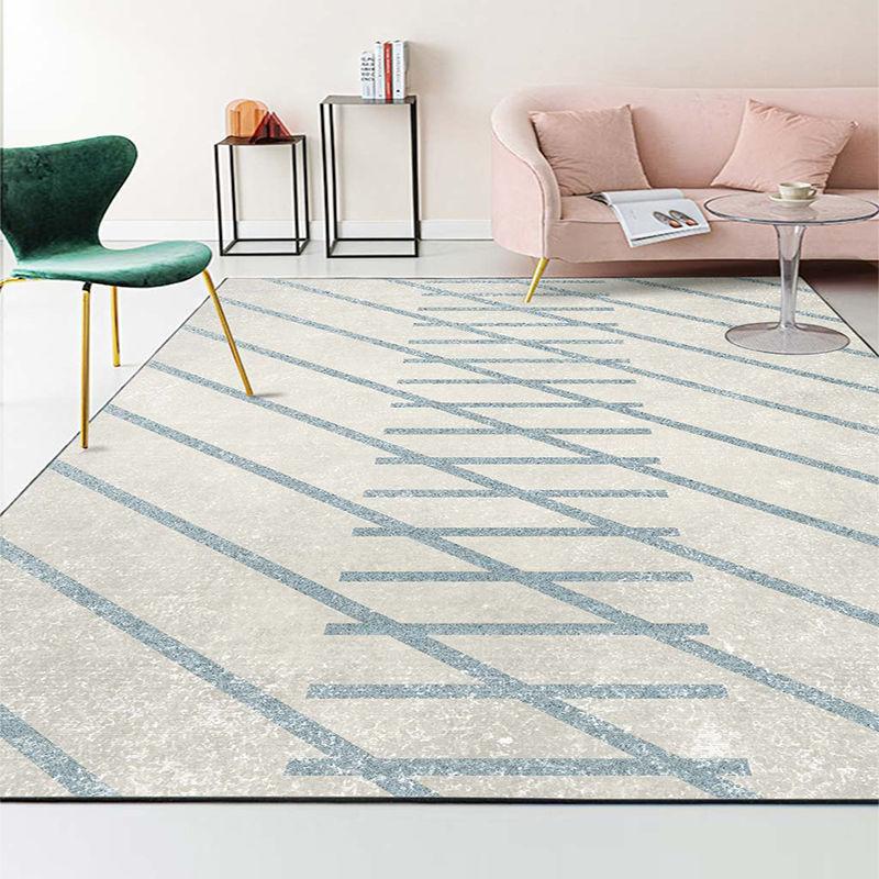 Home Simple Bedroom Carpet Modern Geometric Nordic Living Room Carpet