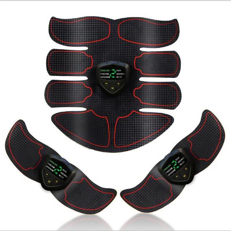 EMS Wireless Muscle Stimulator Trainer Smart Fitness Abdominal Training Stickers Body Slimming Belt