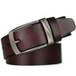 Genuine Leather Belt Men's Leather Casual Belt Waist Strap Alloy Pin Buckle Belt