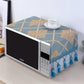 Microwave Oven Cover Dust Cover Fabric Cover Oil Cover Cloth Oven Cover Three-sided All-inclusive