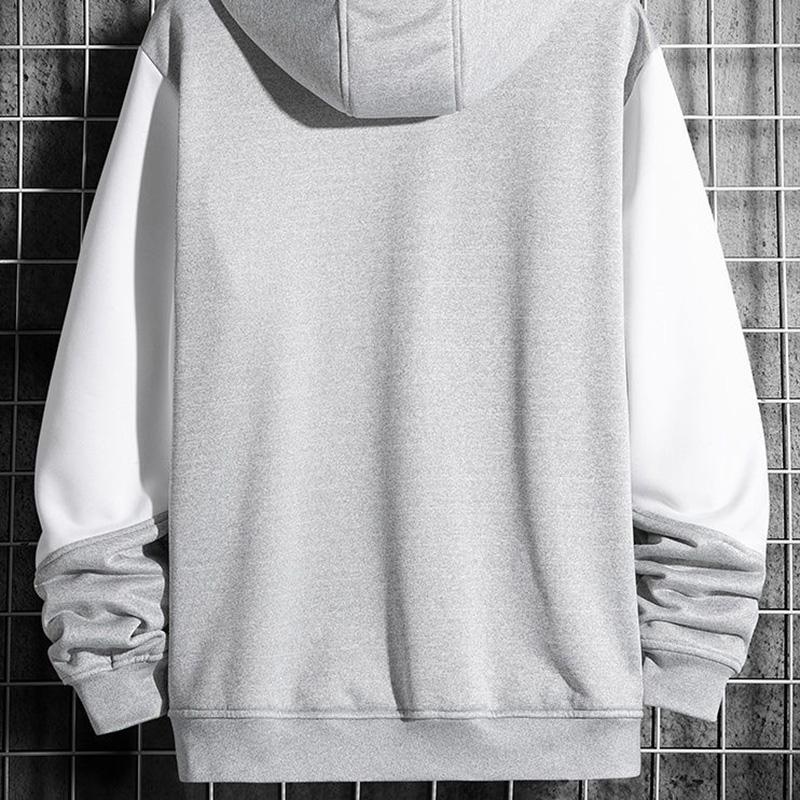 Men's Sweater Autumn and Winter Hooded Jacket Suit Korean Trend Ins Cardigan Jacket