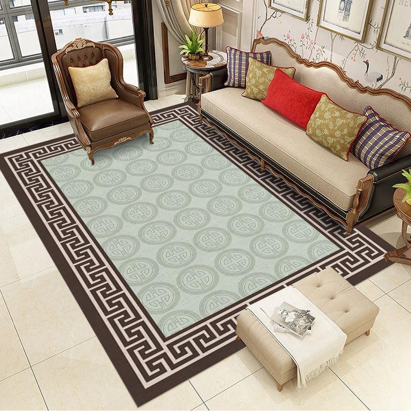 Carpet European American Chinese Style Living Room Sofa Tea Table Bed Big Bedroom Carpet