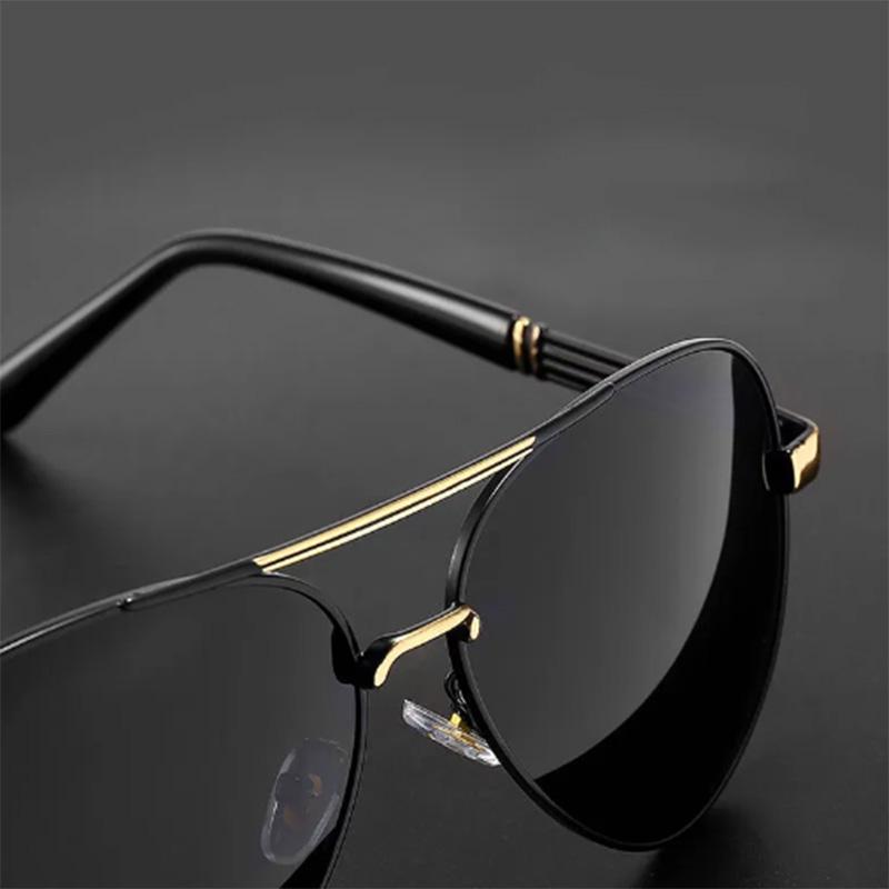 Men's and Women's Sunglasses Classic Aviator Driver's Mirrors UV Protection Polarized Glasses Sunglasses Fishing Glasses