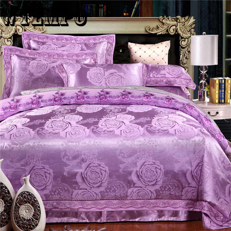 Luxury Duvet Cover Set Queen King Size Brief Bedding Sets Comforter Cover Pillow cases