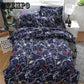 Polyester 3D Galaxy Star Starry Sky Universe Bed Sheet Set Bedclothes Duvet Cover Bedding Set