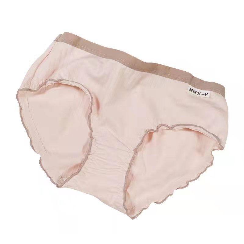 3PCS Cute Girls Underwear Girls Students Cotton Antibacterial Low Waist Panties Japanese Simple Briefs Girl Panty Models