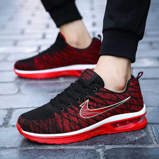 36-45 Men Mesh Sneakers Wear-resistant Outdoor Basketball Shoes Deodorant Lightweight Running Shoes