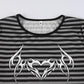 Woman T-shirts  Crop Top Yk2 Core Corset Fairy Grunge Alt Aesthetic Women Cyber Fairycore Gothic Style