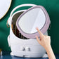 Fashion LED Light New Makeup Organizer Big Capacity Display Bo Dustproof Bathroom Desktop Beauty Skin Care Storage Drawer