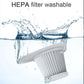 12V 120W Portable Handheld Car Dry Wet Dual-use Vacuum Cleaner with Washable HEPA Filter LED Light